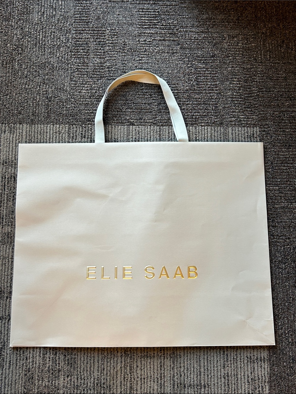 Authentic Elie Saab • Paper Shopping Gift Bag
